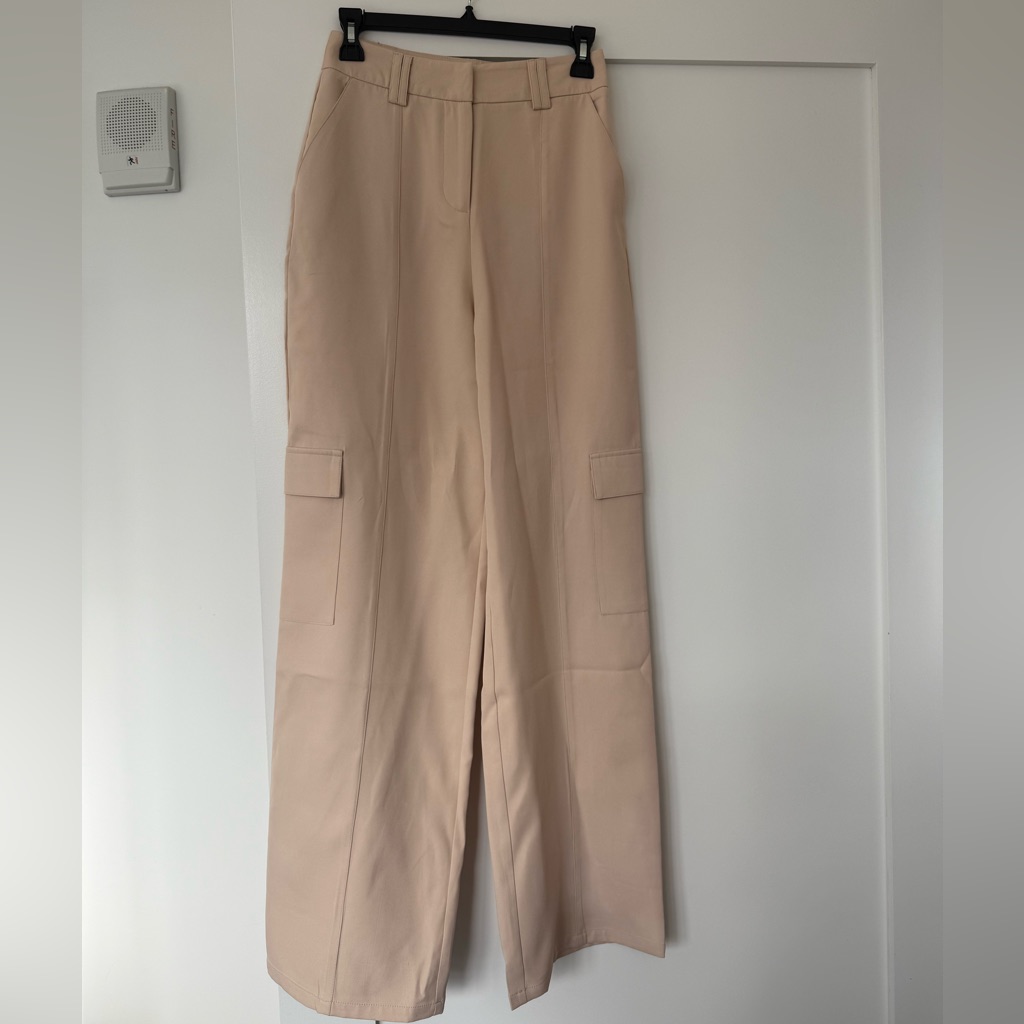 Nwt- 4th & Reckless Wide-Leg Trousers
